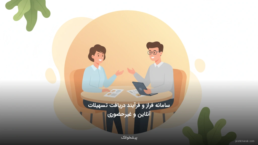 سامانه فراز و فرآیند دریافت تسهیلات آنلاین و غیرحضوری