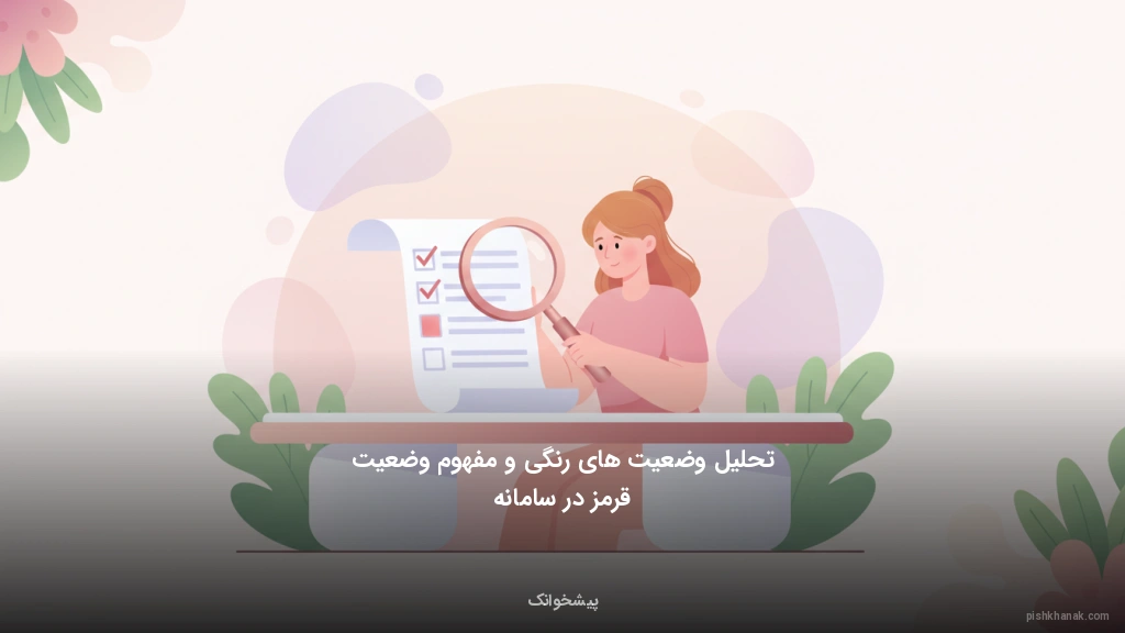 تحلیل وضعیت‌های رنگی و مفهوم وضعیت قرمز در سامانه