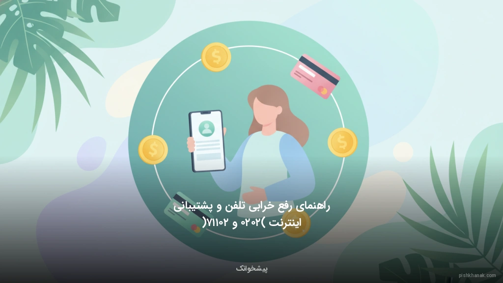 راهنمای رفع خرابی تلفن و پشتیبانی اینترنت (۲۰۲۰ و ۲۰۱۱۷)