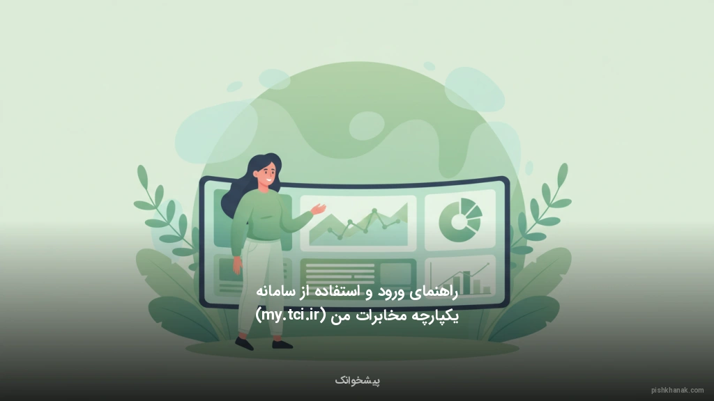 راهنمای ورود و استفاده از سامانه یکپارچه مخابرات من (my.tci.ir)