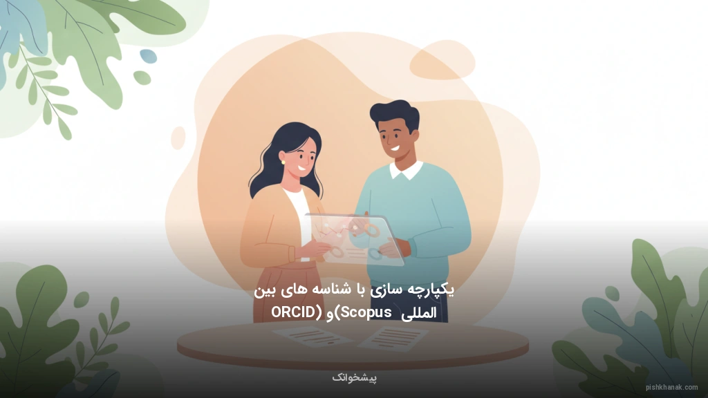 یکپارچه‌سازی با شناسه‌های بین‌المللی (Scopus و ORCID)
