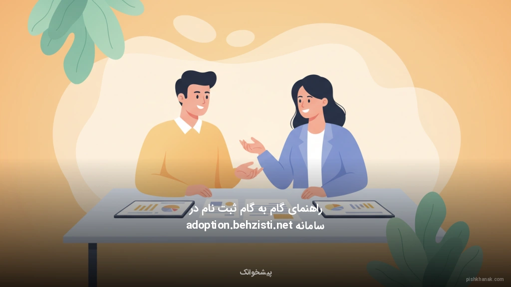 راهنمای گام‌به‌گام ثبت‌نام در سامانه adoption.behzisti.net