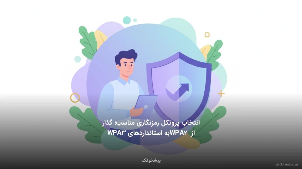 انتخاب پروتکل رمزنگاری مناسب؛ گذار از WPA2 به استانداردهای WPA3