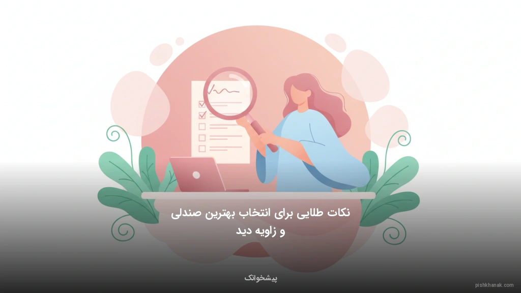 نکات طلایی برای انتخاب بهترین صندلی و زاویه دید