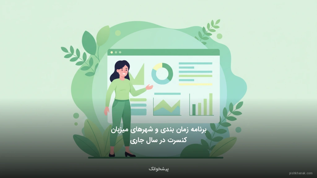 برنامه زمان‌بندی و شهرهای میزبان کنسرت در سال جاری