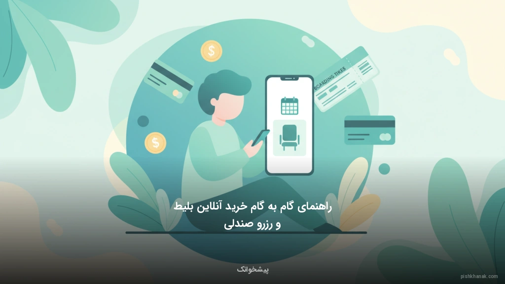راهنمای گام‌به‌گام خرید آنلاین بلیط و رزرو صندلی