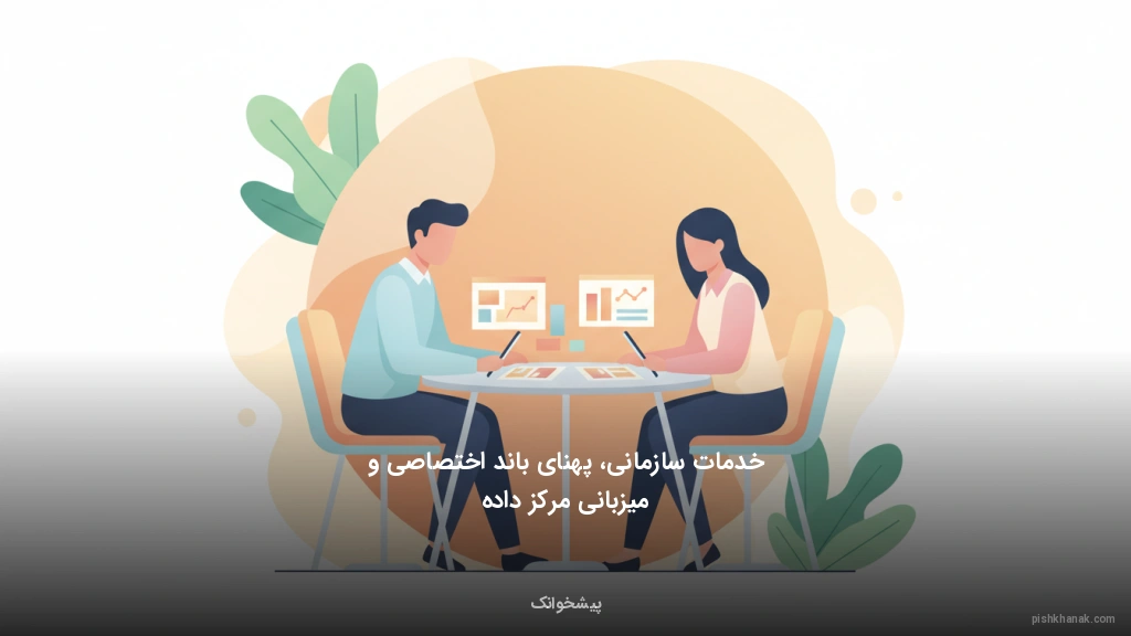 خدمات سازمانی، پهنای باند اختصاصی و میزبانی مرکز داده