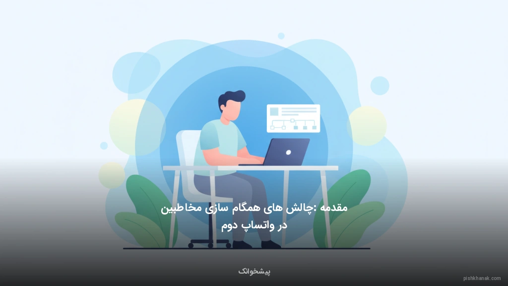 مقدمه: چالش‌های همگام‌سازی مخاطبین در واتساپ دوم