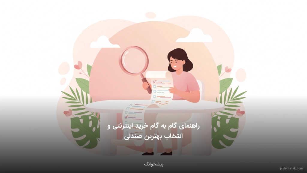 راهنمای گام‌به‌گام خرید اینترنتی و انتخاب بهترین صندلی