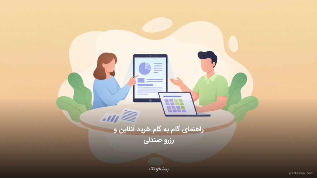 راهنمای گام‌به‌گام خرید آنلاین و رزرو صندلی