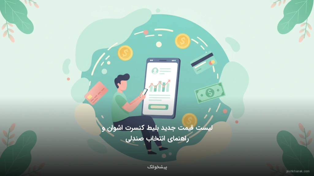 لیست قیمت جدید بلیط کنسرت اشوان و راهنمای انتخاب صندلی