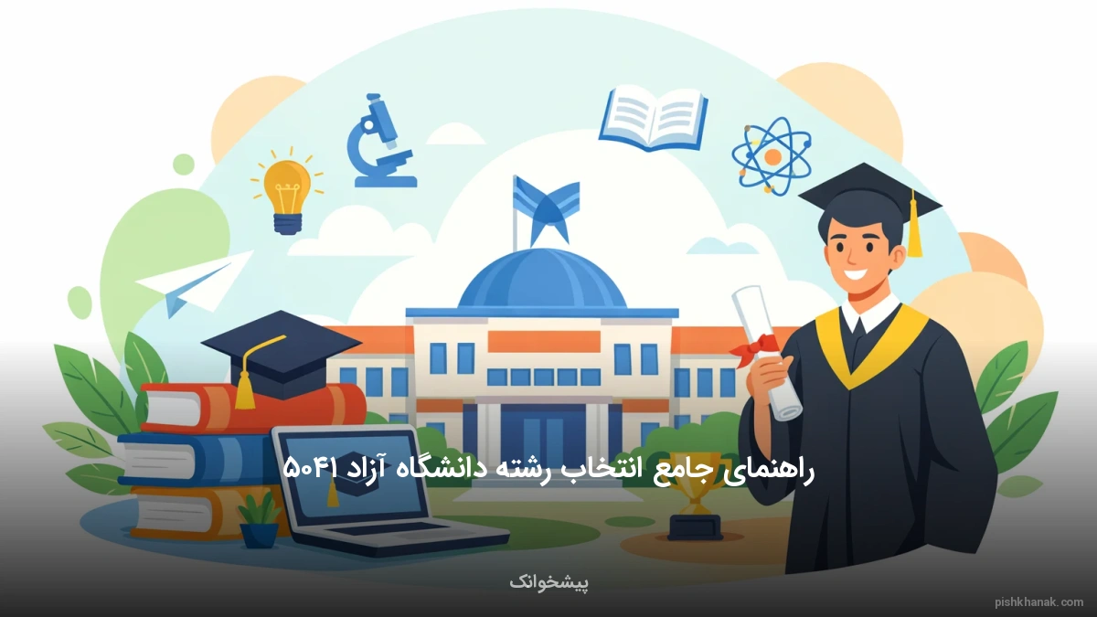 راهنمای جامع انتخاب رشته دانشگاه آزاد ۱۴۰۵