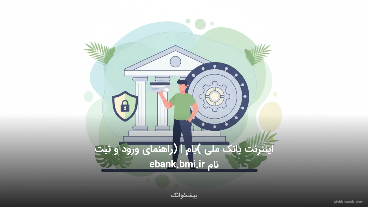 اینترنت بانک ملی (بام) | راهنمای ورود و ثبت نام ebank.bmi.ir