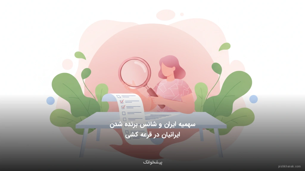 سهمیه ایران و شانس برنده شدن ایرانیان در قرعه‌کشی