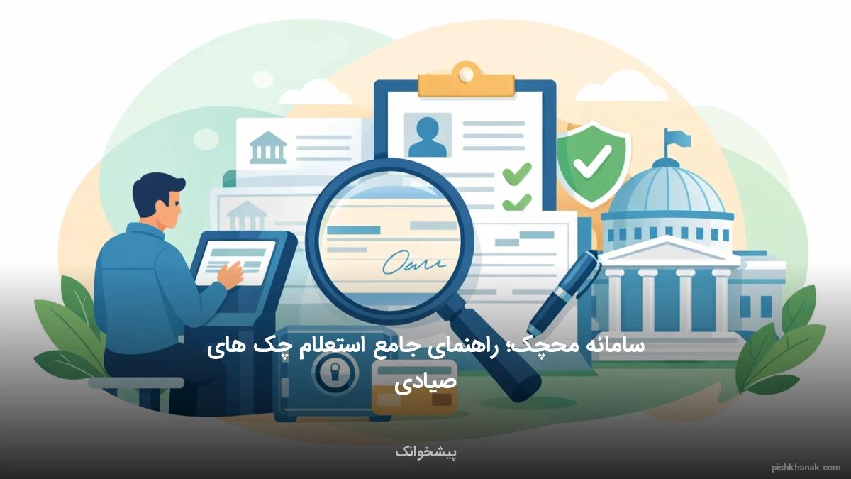 سامانه محچک؛ راهنمای جامع استعلام چک‌های صیادی