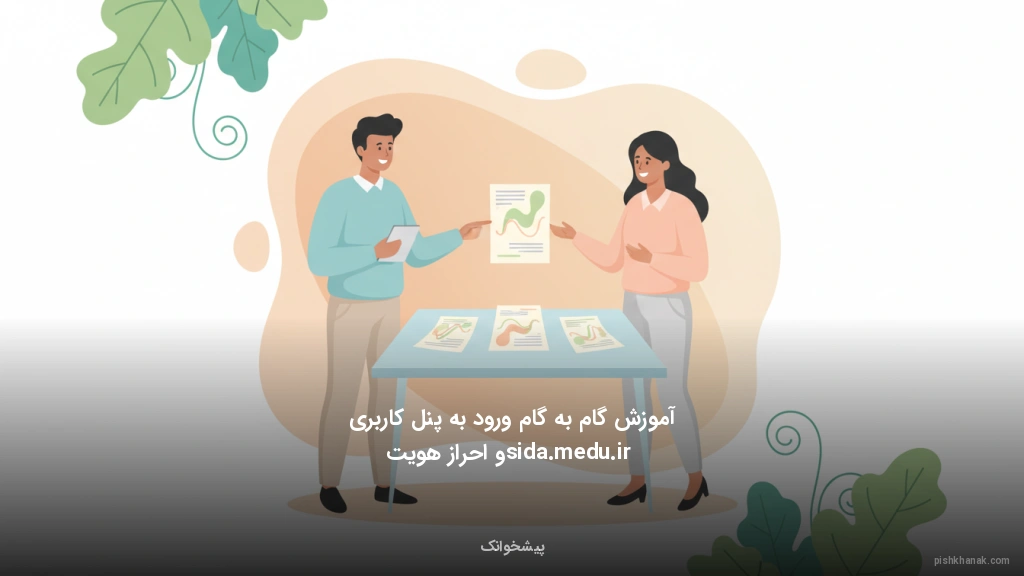 آموزش گام‌به‌گام ورود به پنل کاربری sida.medu.ir و احراز هویت