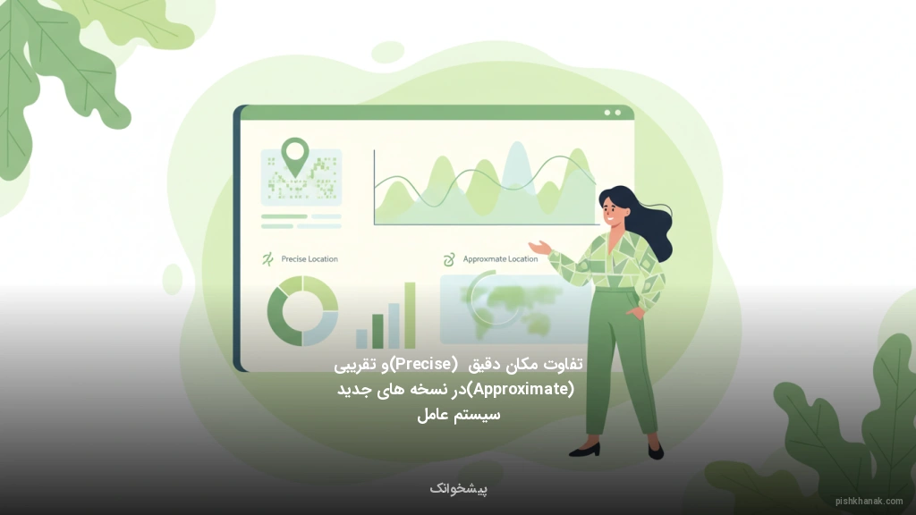 تفاوت مکان دقیق (Precise) و تقریبی (Approximate) در نسخه‌های جدید سیستم‌عامل