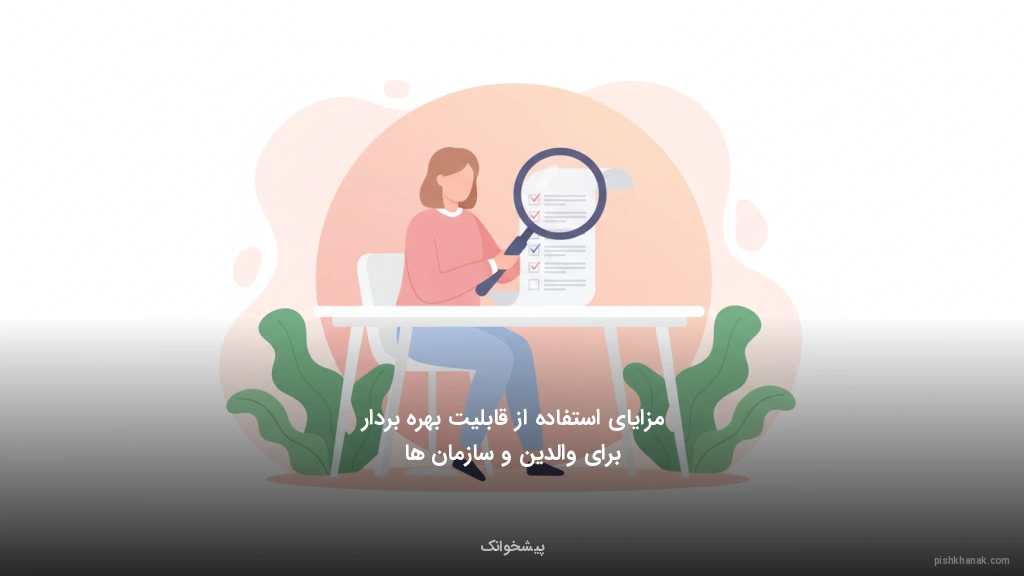 مزایای استفاده از قابلیت بهره‌بردار برای والدین و سازمان‌ها