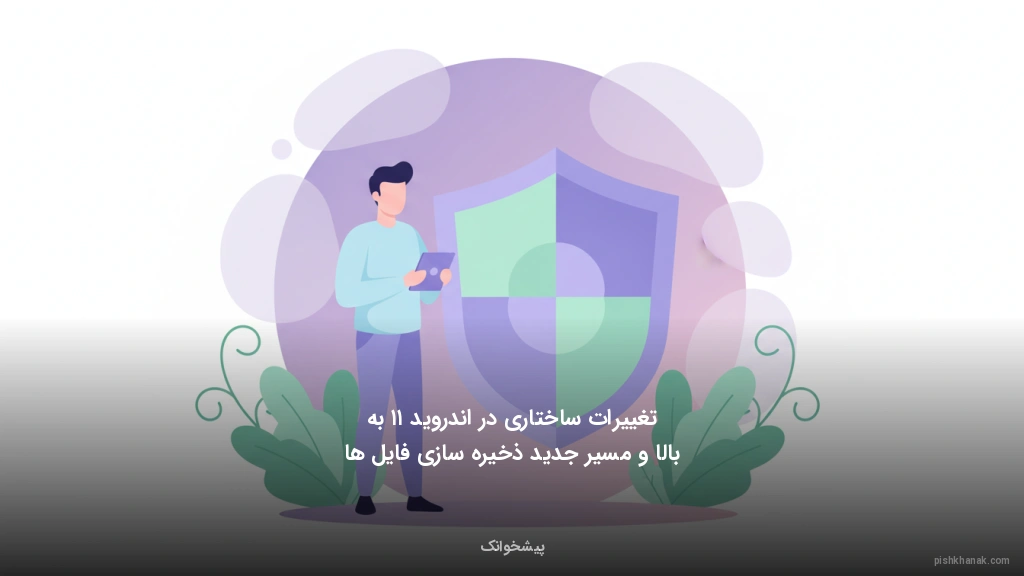 تغییرات ساختاری در اندروید ۱۱ به بالا و مسیر جدید ذخیره‌سازی فایل‌ها