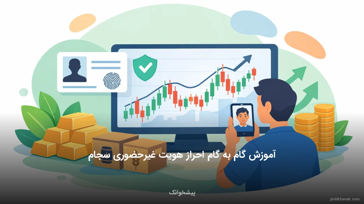 آموزش گام به گام احراز هویت غیرحضوری سجام