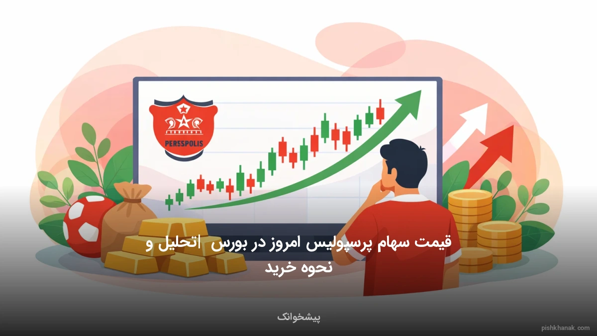 قیمت سهام پرسپولیس امروز در بورس | تحلیل و نحوه خرید