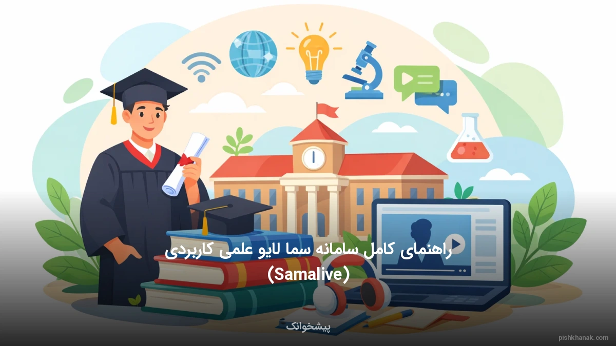 راهنمای کامل سامانه سما لایو علمی کاربردی (Samalive)