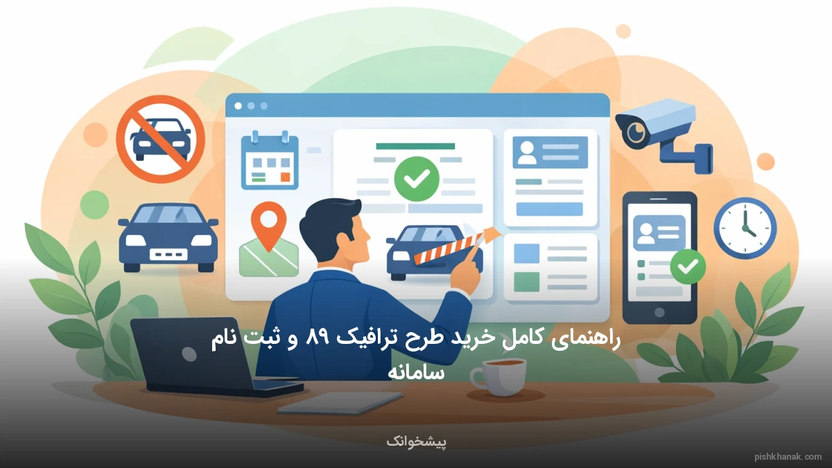 راهنمای کامل خرید طرح ترافیک ۹۸ و ثبت‌نام سامانه