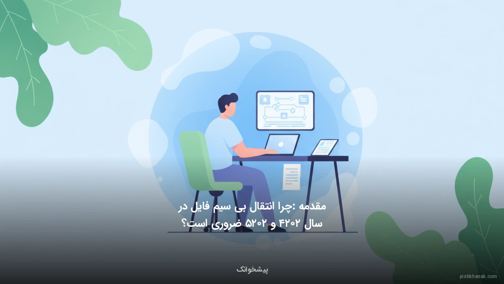 مقدمه: چرا انتقال بی‌سیم فایل در سال ۲۰۲۴ و ۲۰۲۵ ضروری است؟