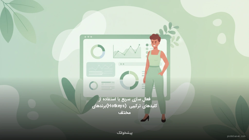 فعال‌سازی سریع با استفاده از کلیدهای ترکیبی (Hotkeys) برندهای مختلف