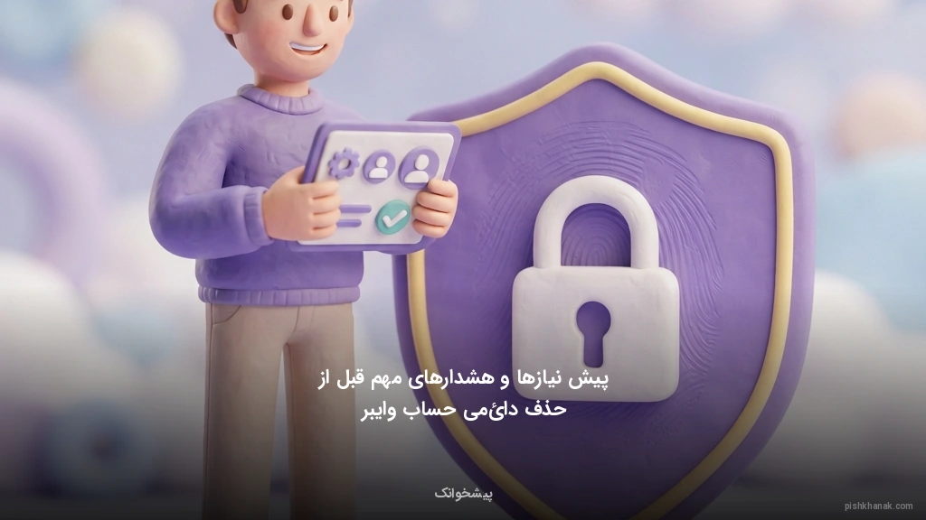 پیش‌نیازها و هشدارهای مهم قبل از حذف دائمی حساب وایبر