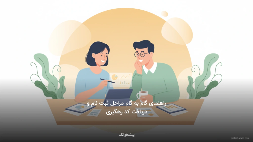 راهنمای گام‌به‌گام مراحل ثبت‌نام و دریافت کد رهگیری