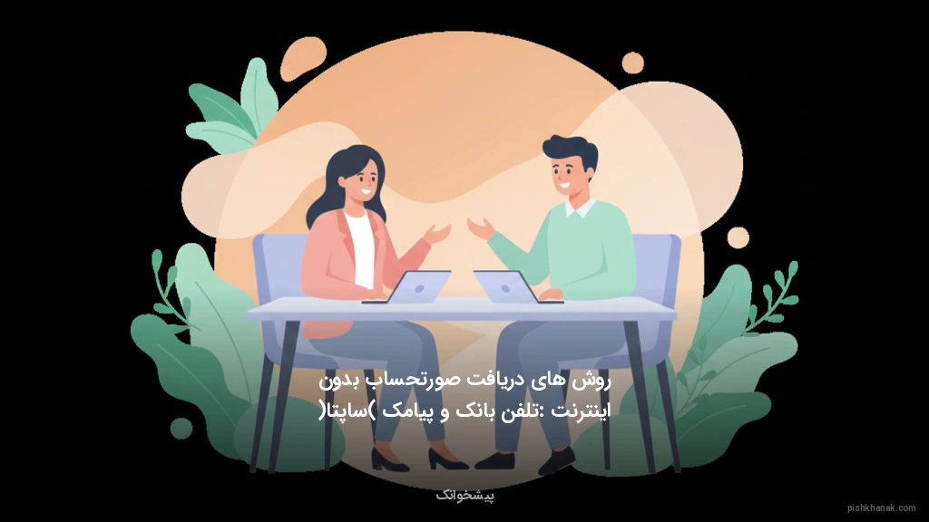 روش‌های دریافت صورتحساب بدون اینترنت: تلفن‌بانک و پیامک (ساپتا)