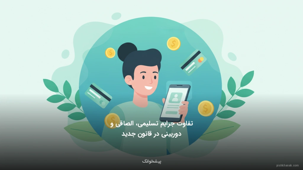 تفاوت جرایم تسلیمی، الصاقی و دوربینی در قانون جدید