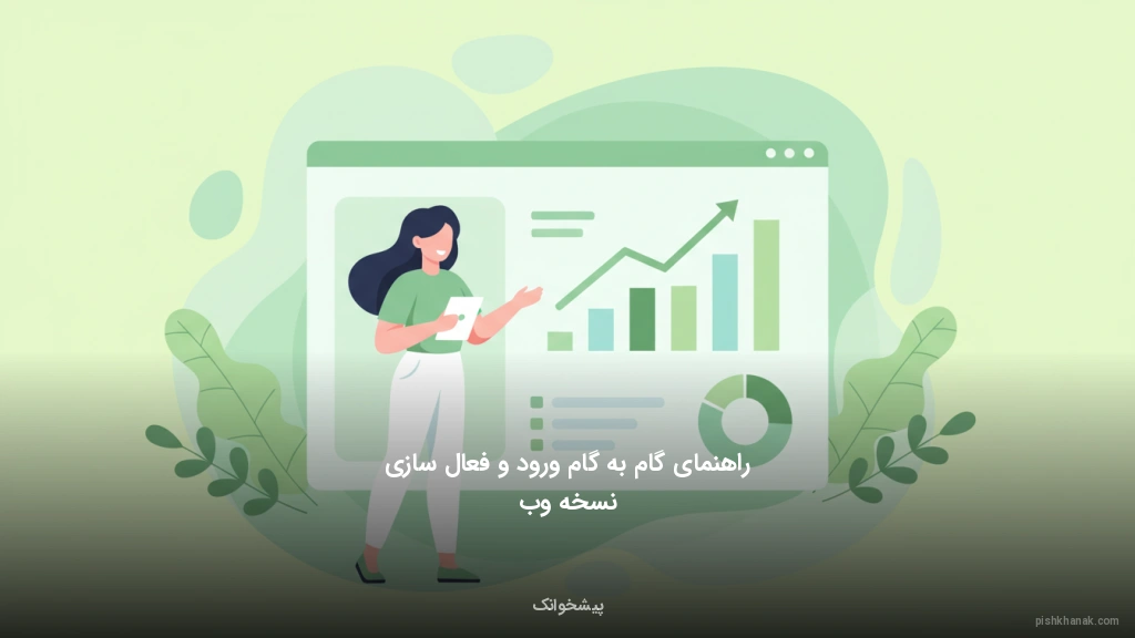 راهنمای گامبهگام ورود و فعالسازی نسخه وب