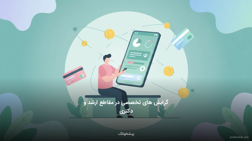 گرایشهای تخصصی در مقاطع ارشد و دکتری