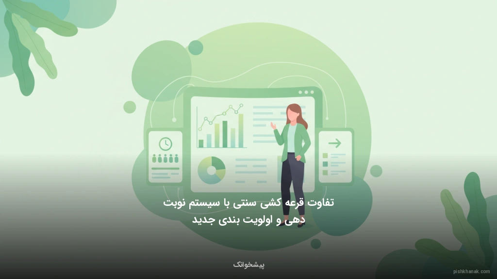 تفاوت قرعه‌کشی سنتی با سیستم نوبت‌دهی و اولویت‌بندی جدید