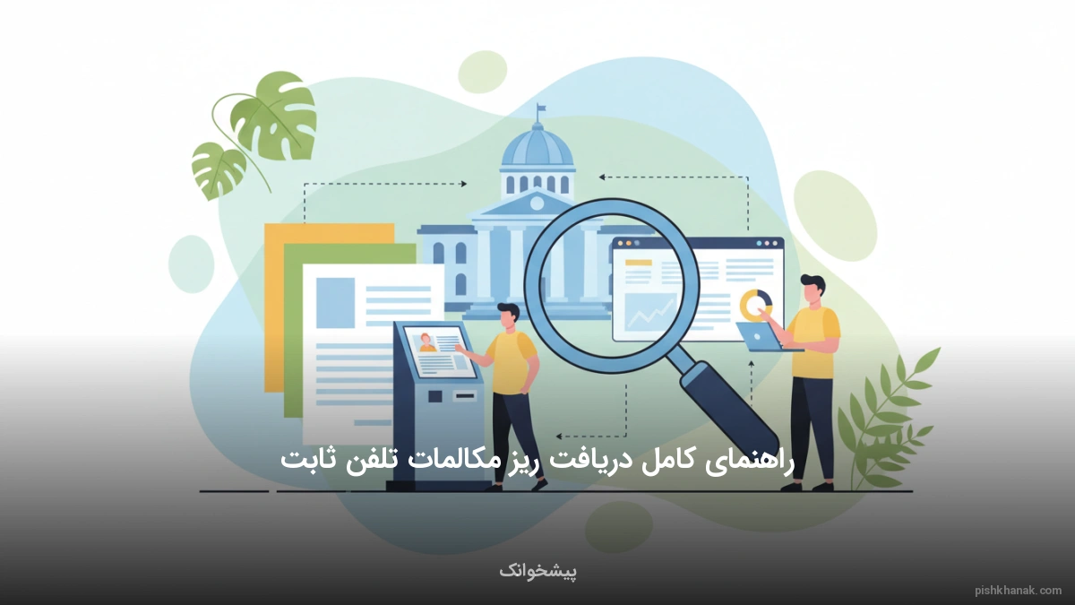 راهنمای کامل دریافت ریز مکالمات تلفن ثابت