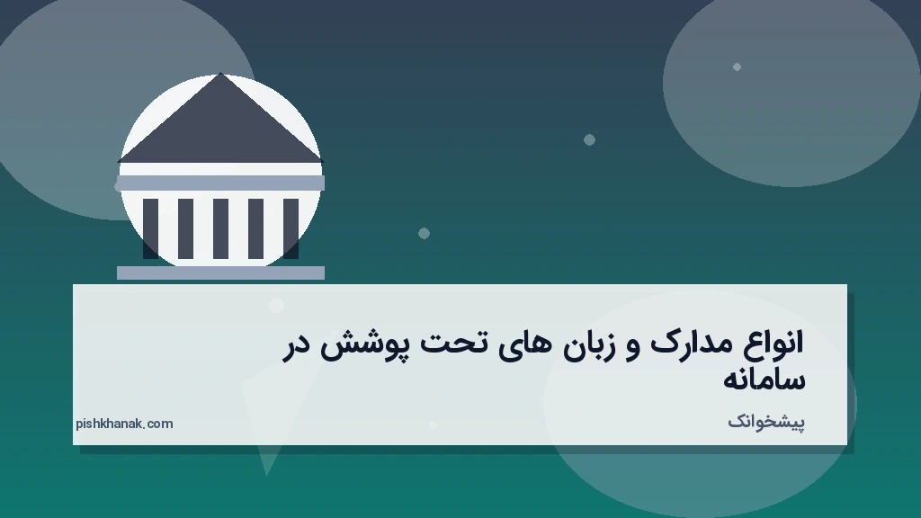 انواع مدارک و زبانهای تحت پوشش در سامانه