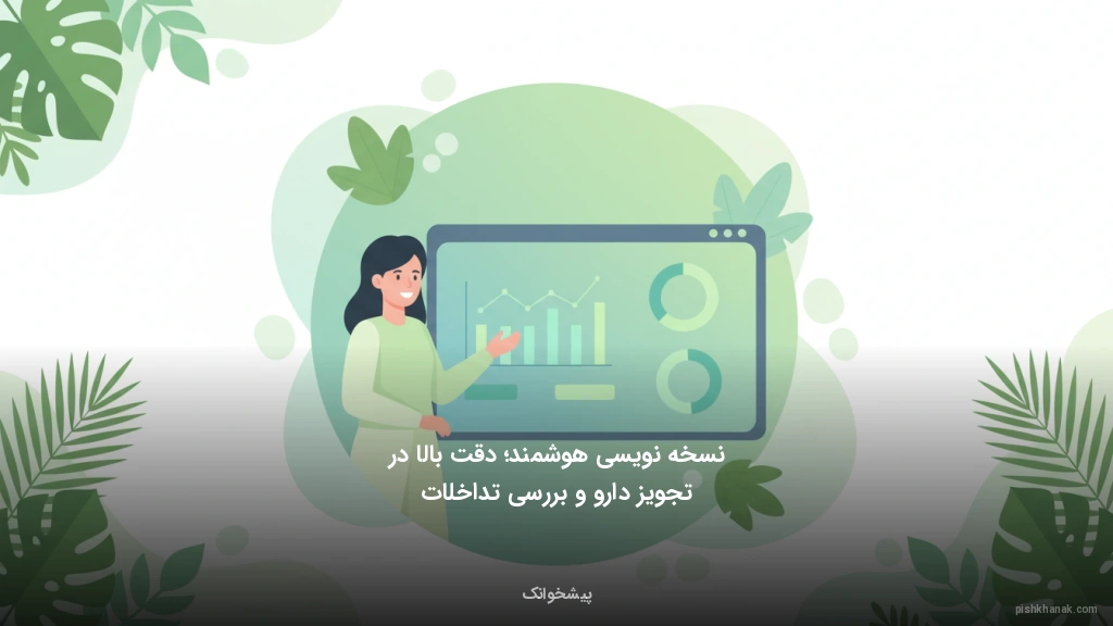 نسخه‌نویسی هوشمند؛ دقت بالا در تجویز دارو و بررسی تداخلات