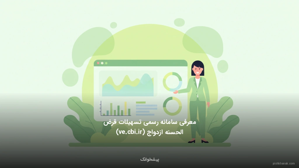 معرفی سامانه رسمی تسهیلات قرضالحسنه ازدواج (ve.cbi.ir)