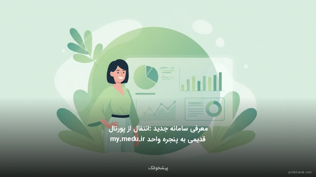 معرفی سامانه جدید: انتقال از پورتال قدیمی به پنجره واحد my.medu.ir