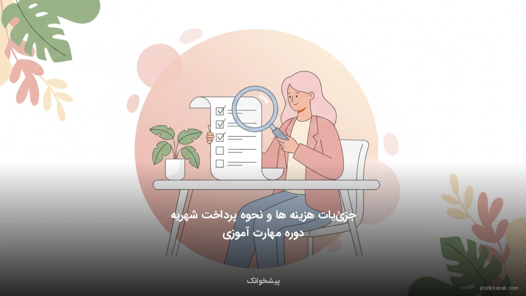 جزئیات هزینهها و نحوه پرداخت شهریه دوره مهارتآموزی