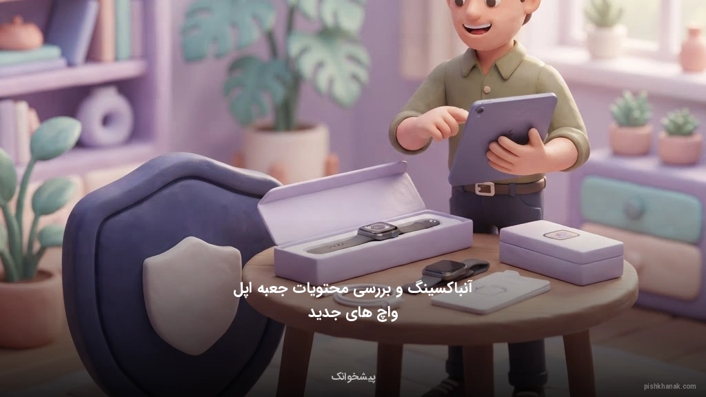 آنباکسینگ و بررسی محتویات جعبه اپل واچ‌های جدید