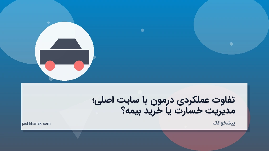 تفاوت عملکردی درمون با سایت اصلی؛ مدیریت خسارت یا خرید بیمه؟