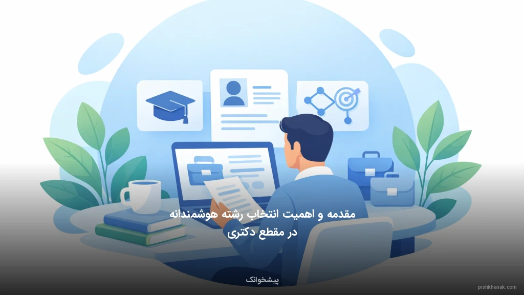 مقدمه و اهمیت انتخاب رشته هوشمندانه در مقطع دکتری