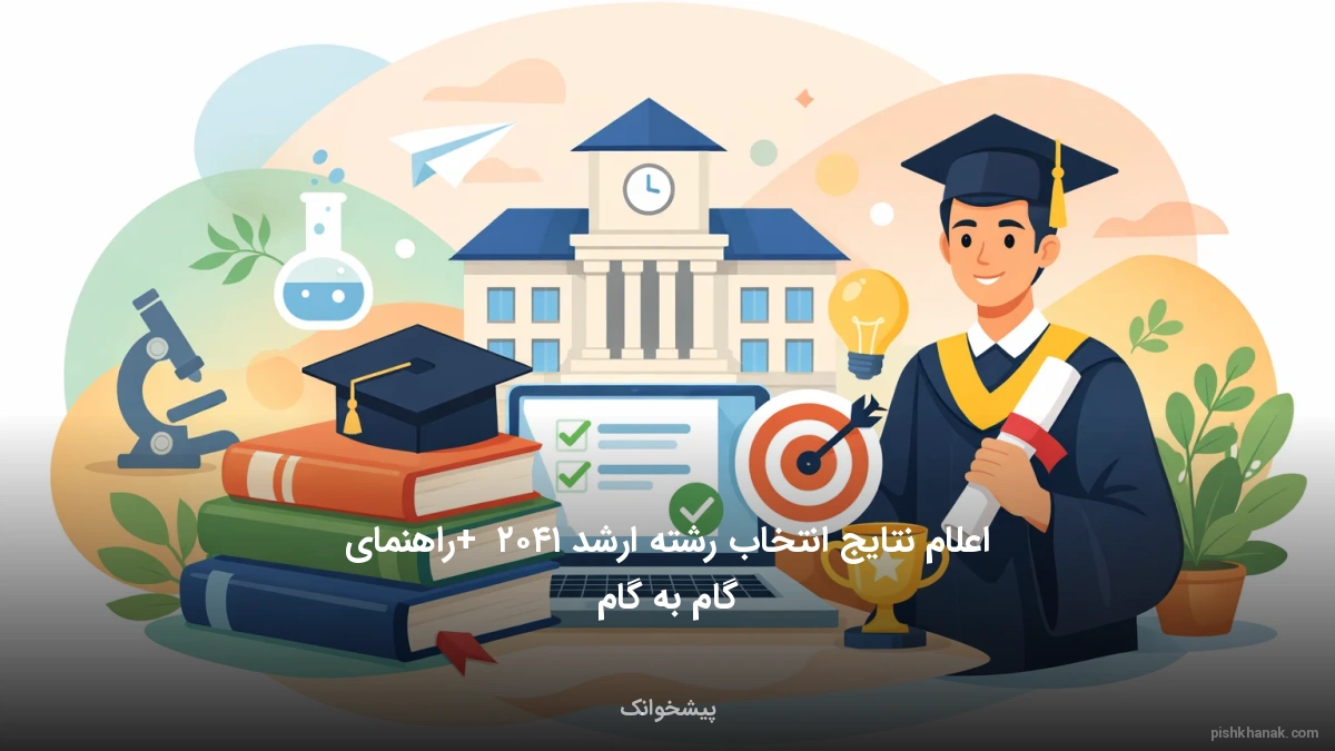 اعلام نتایج انتخاب رشته ارشد ۱۴۰۲ + راهنمای گام‌به‌گام