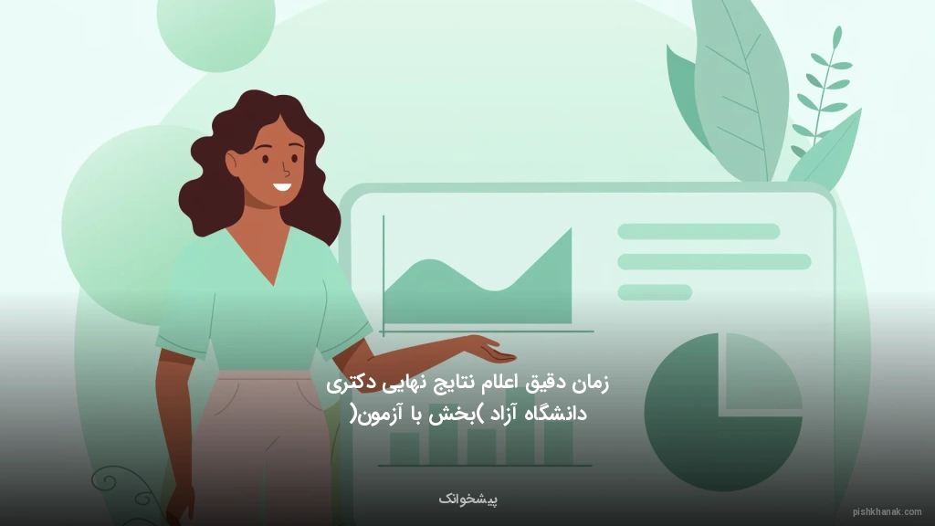 زمان دقیق اعلام نتایج نهایی دکتری دانشگاه آزاد (بخش با آزمون)