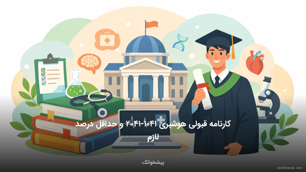 کارنامه قبولی هوشبری ۱۴۰۵-۱۴۰۶ و حداقل درصد لازم