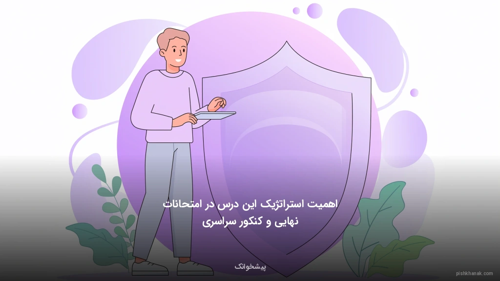 اهمیت استراتژیک این درس در امتحانات نهایی و کنکور سراسری