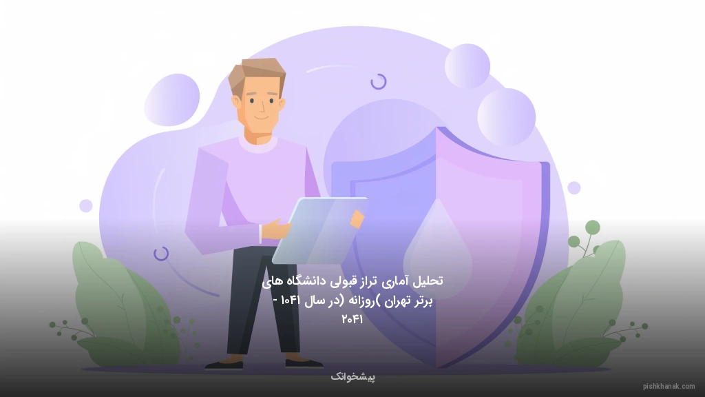 تحلیل آماری تراز قبولی دانشگاه‌های برتر تهران (روزانه) در سال ۱۴۰۱ - ۱۴۰۲